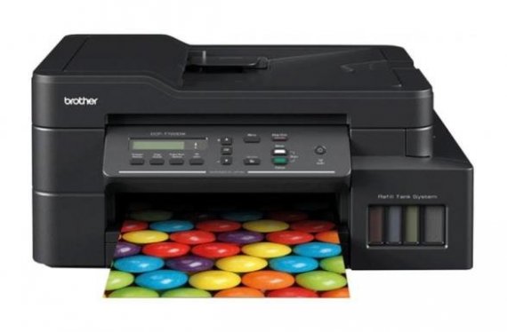 изображение МФУ Brother DCP-T720W c оригинальной СНПЧ и чернилами Lucky Print