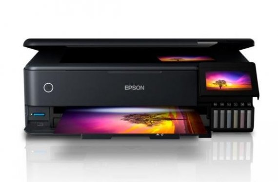 изображение МФУ Epson L8180 с оригинальной СНПЧ и чернилами