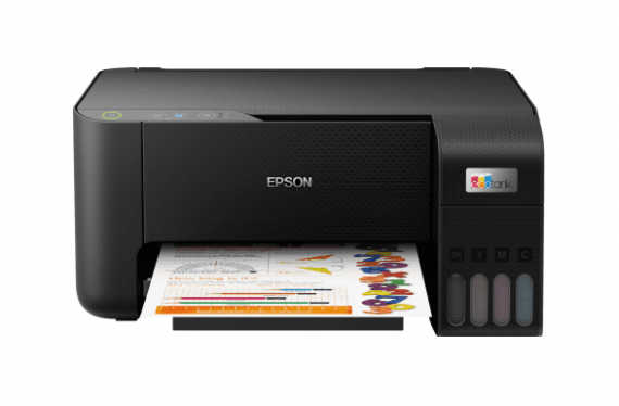 изображение МФУ Epson L3210 с СНПЧ и светостойкими чернилами Lucky Print