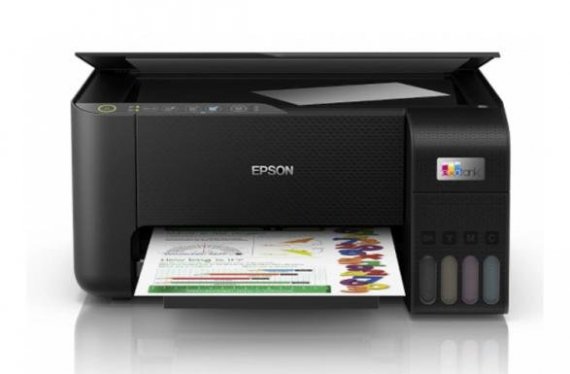 изображение МФУ Epson L3250 с СНПЧ и светостойкими чернилами Lucky Print