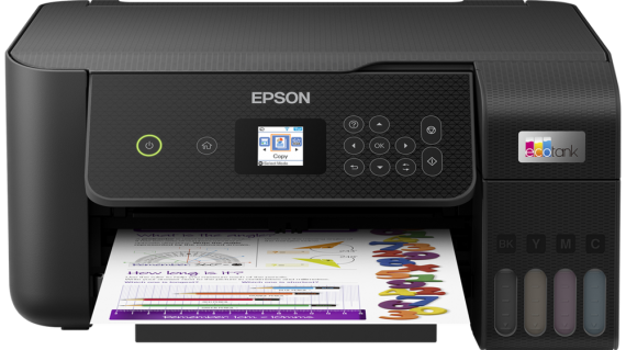 изображение МФУ Epson L3260 с СНПЧ и чернилами Epson