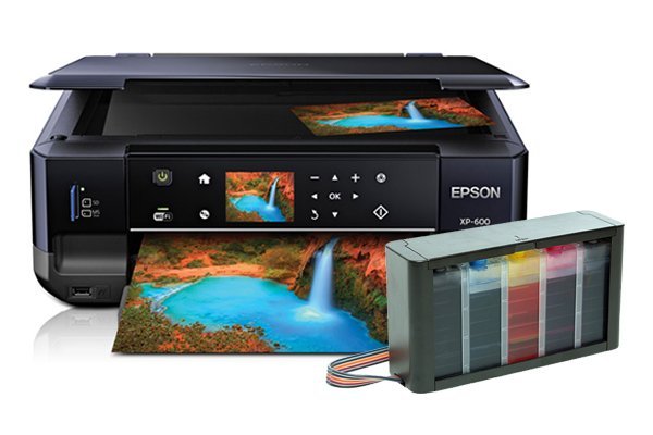 Принтер epson с снпч закончились чернила